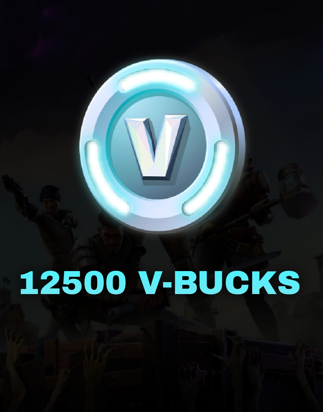 Imagem do pacote 12.500 V-Bucks