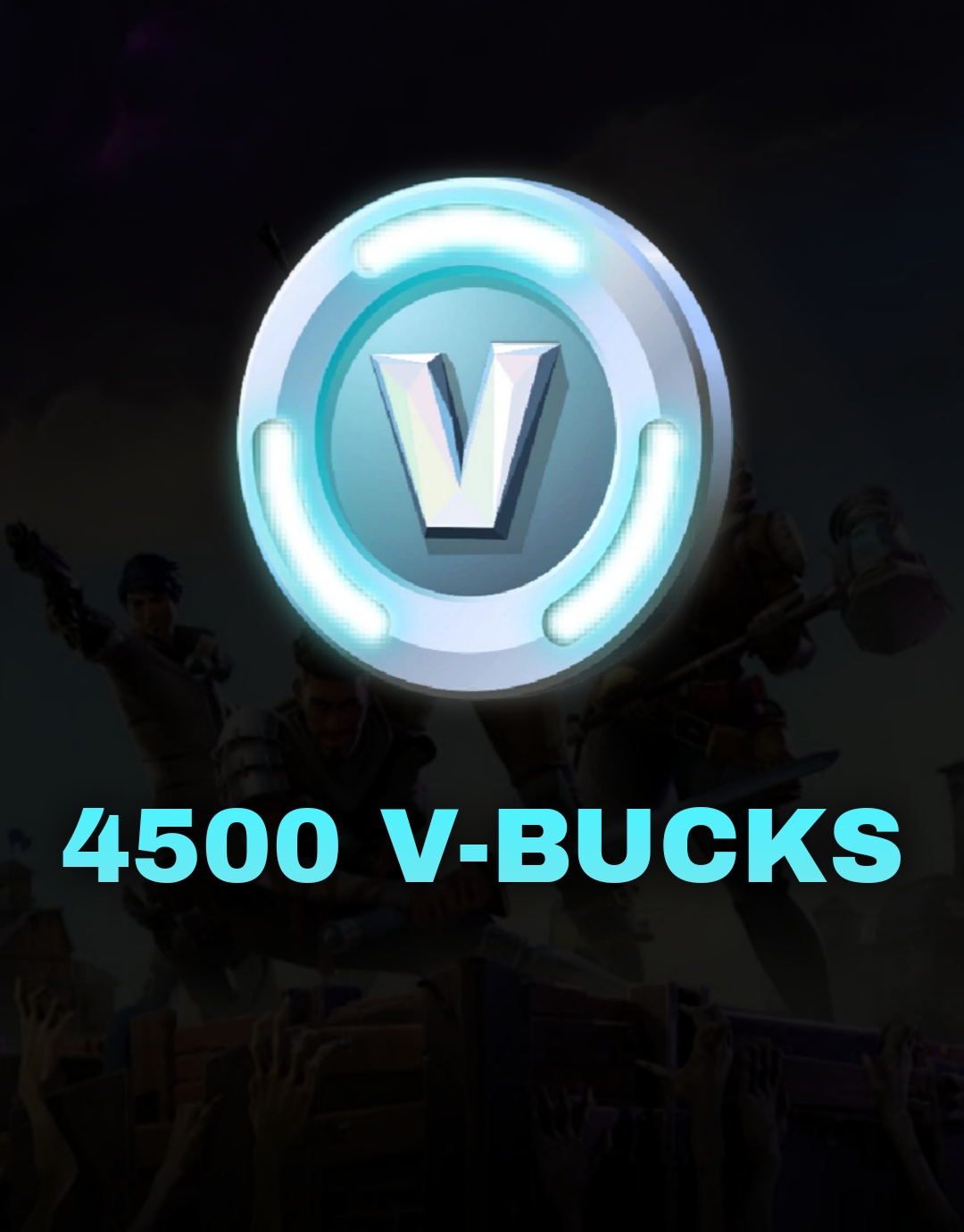 Imagem do pacote 4.500 V-Bucks